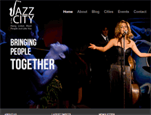 Tablet Screenshot of jazzinthecity.org